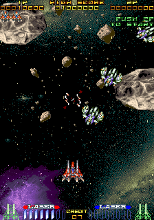 Galactic Attack screenshot 5 for Sega Saturn